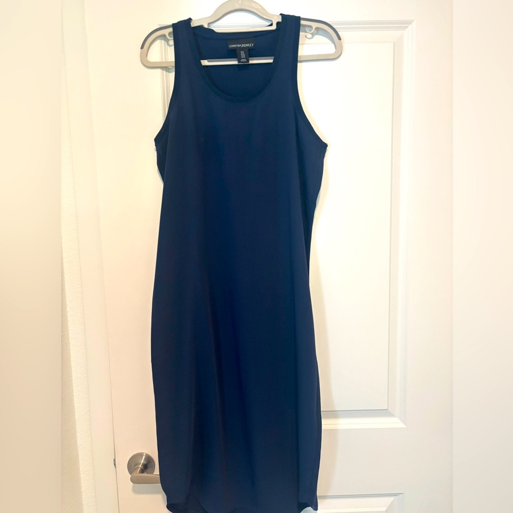 Cynthia Rowley Blue Halter Midi Dress - 6